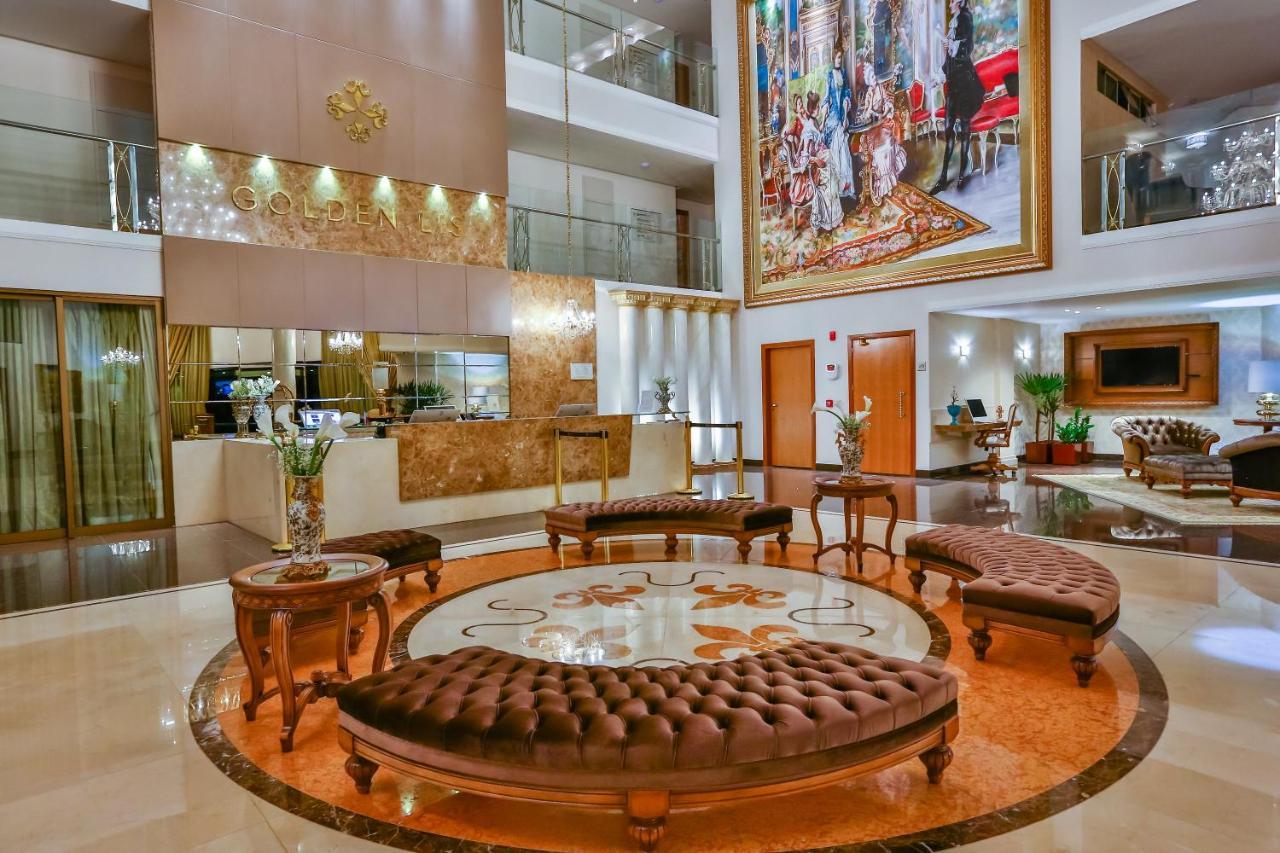 Golden Lis Hotel Boutique جويانيا المظهر الخارجي الصورة Lobby